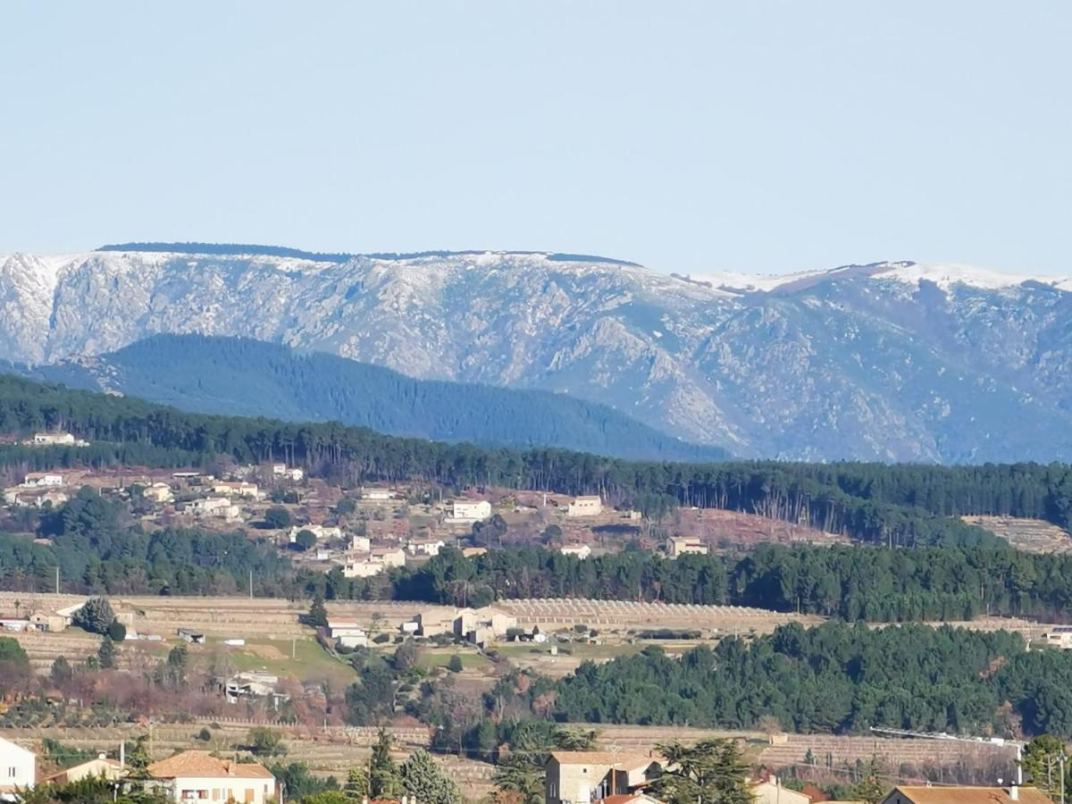 Magnifique gite en pierres 6 personnes avec piscine privee Ardeche plein sud Lablachère Exterior foto